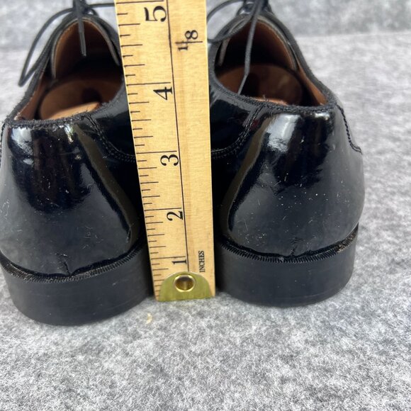 Stacy Adams Mens Size 10M Black Patent Leather Dress Tuxedo Oxford Gala Shoes main image 8